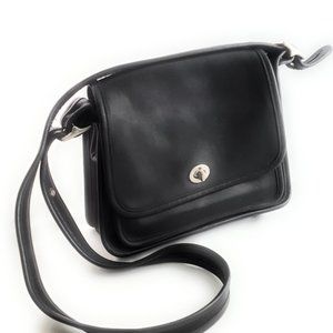 Coach vintage black 9061 Rambler leather Purse